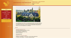 Desktop Screenshot of lebenshaus-heitersheim.de