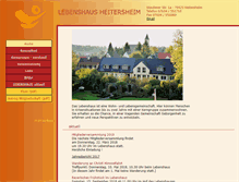 Tablet Screenshot of lebenshaus-heitersheim.de